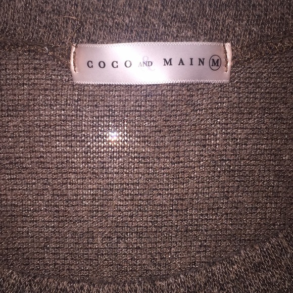 Comfy Soft Tan Sweater - Picture 2 of 2